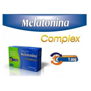 MELATONINA COMPLEX 1 MG. 30 Cápsulas
